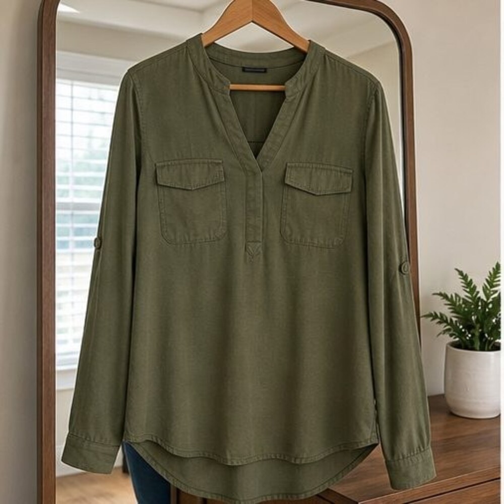 Lilac Wrap Blouse